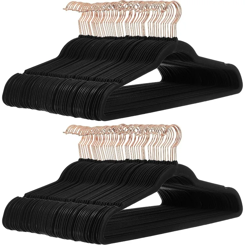 

Slim, Velvet, Non-Slip Suit Clothes Hangers,Pack of 100