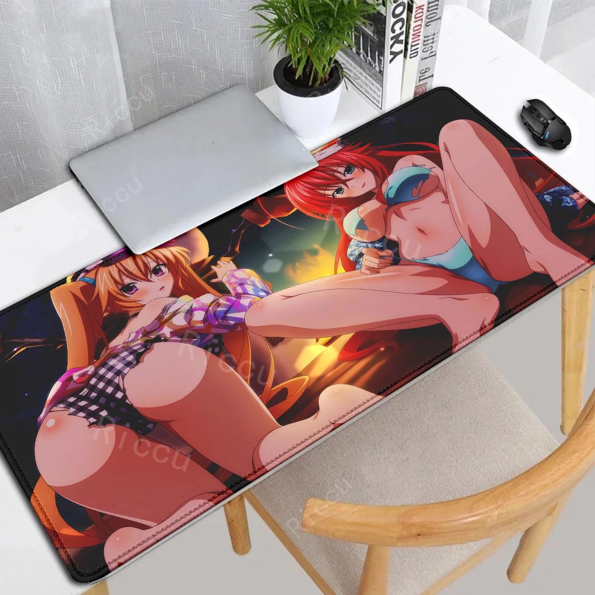 Anime high school dxd teclado mecánico mouse pad 900x400 gaming teclado mousepad large cute mausepad keyboard games pc desk mat