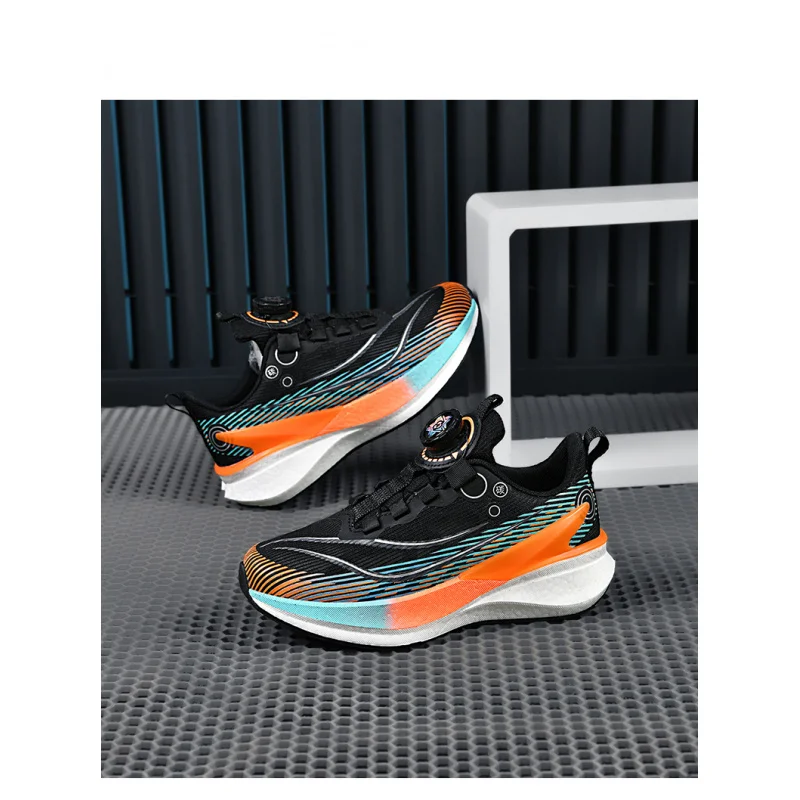 أحذية الخريف الرجالية 2025 الأكثر مبيعًا - أحذية رياضية شبكية قابلة للتنفس، أحذية جري ممتصة للصدمات، تدريب سريع، هيكي مضاد للانزلاق #5