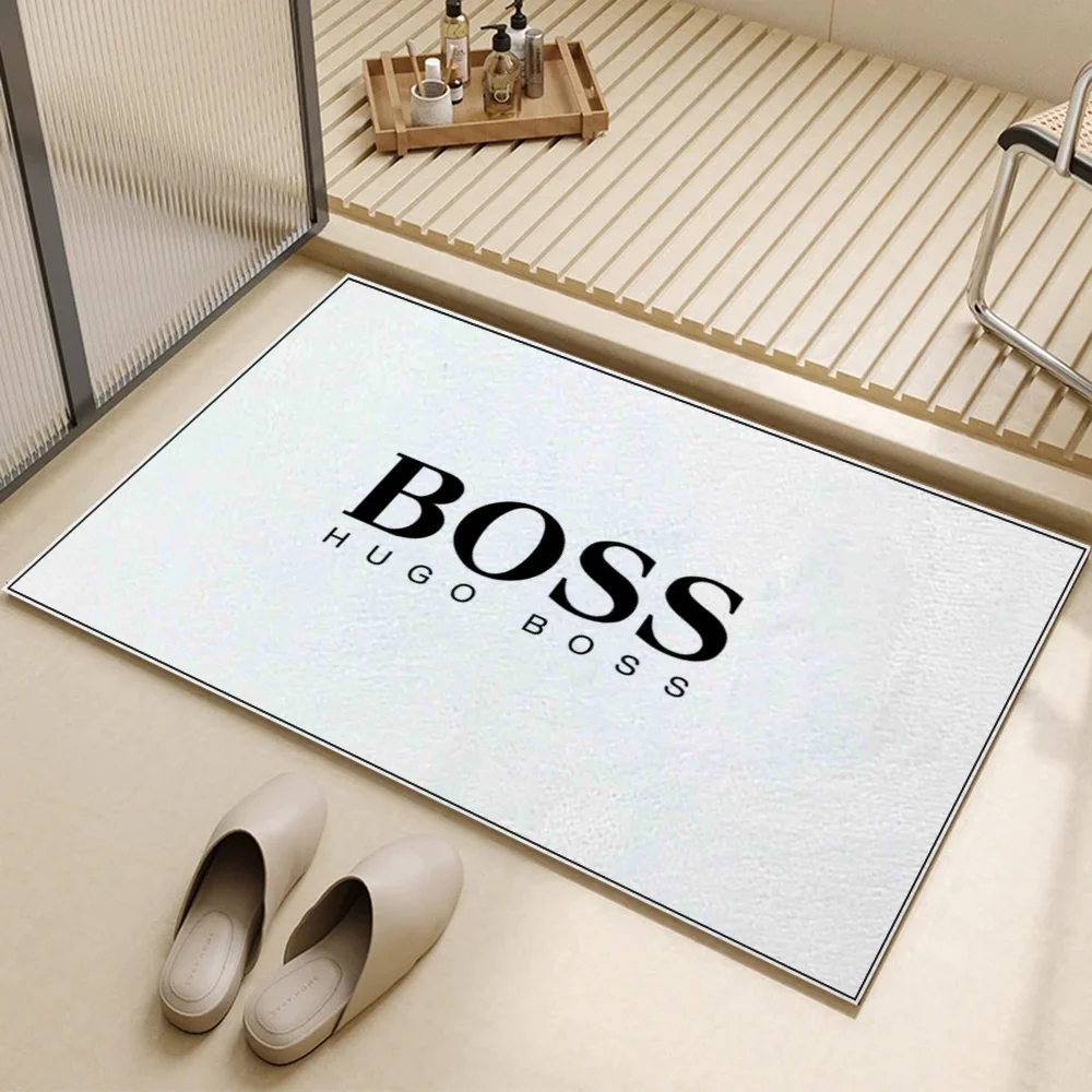 Floor Rug Mat Hugo-Boss Carpet for Home Entrance Doormat Entrance Door House Cute Room Decor Room Decorating Items Customized