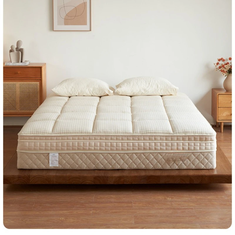 

Jute glue-free independent bag double-layer spring purely handmade