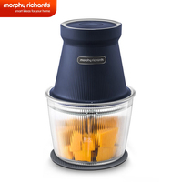 Morphy Richards Meat Grinder Vegetarian Wireless Food Processor Multipurpose Electric Chopper 2000mAh Battery Kitchen Appliances