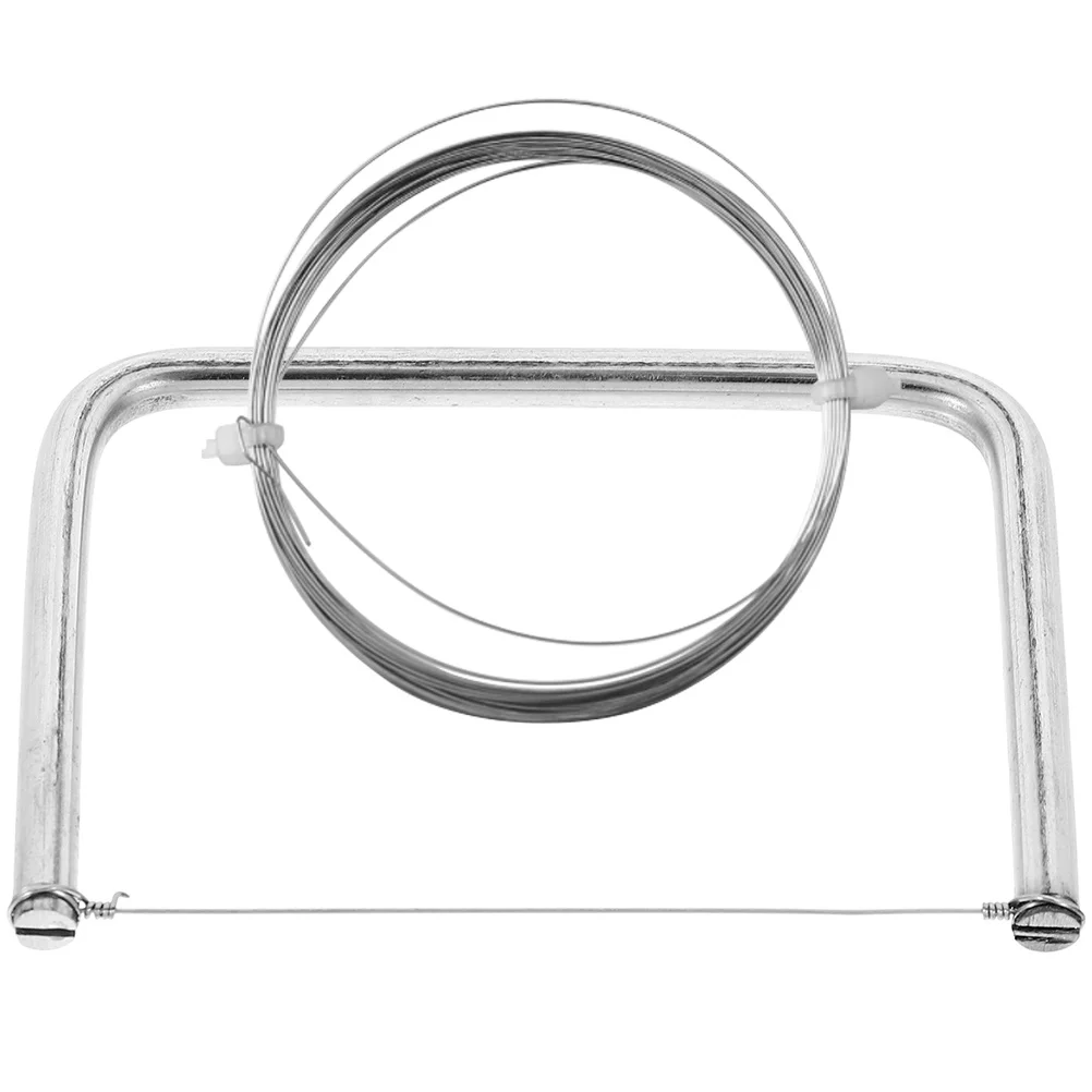 

Stainless Steel Clay Cutting Tool Mini Bow Shaped for Pottery DIY Crafts Ergonomic H held Mud Wire Sculpting Tool