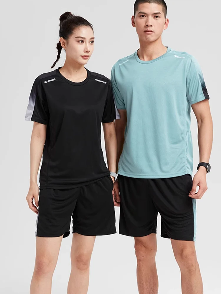 

Gym Running Kits Male Basketball Uniform Suit Men Shorts Outdoor Morning Running Clothes Cycling Training Tight Fast Drying