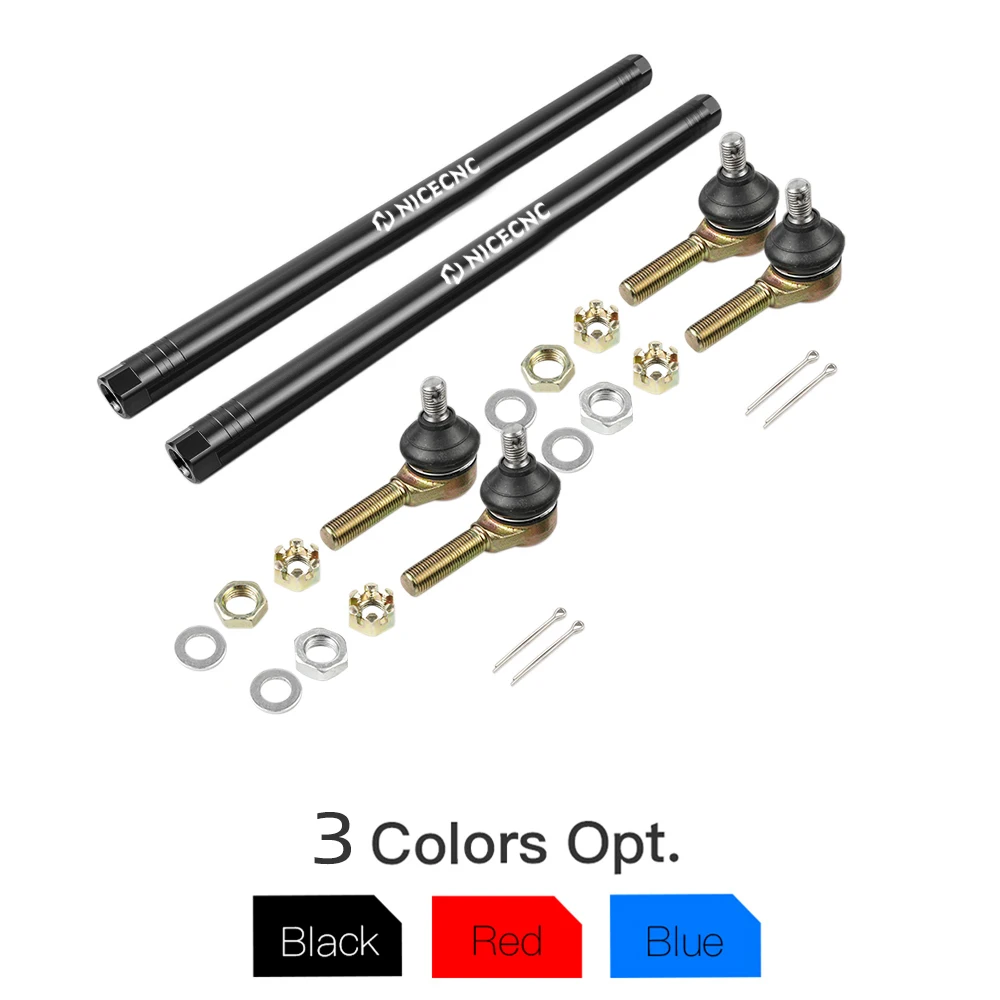 

NICECNC Tierod Tie Rod Ball Joints Kit ATV for Yamaha Raptor 700 2006-2024 2023 2016 Raptor 700 2009-2024 Aluminum Parts