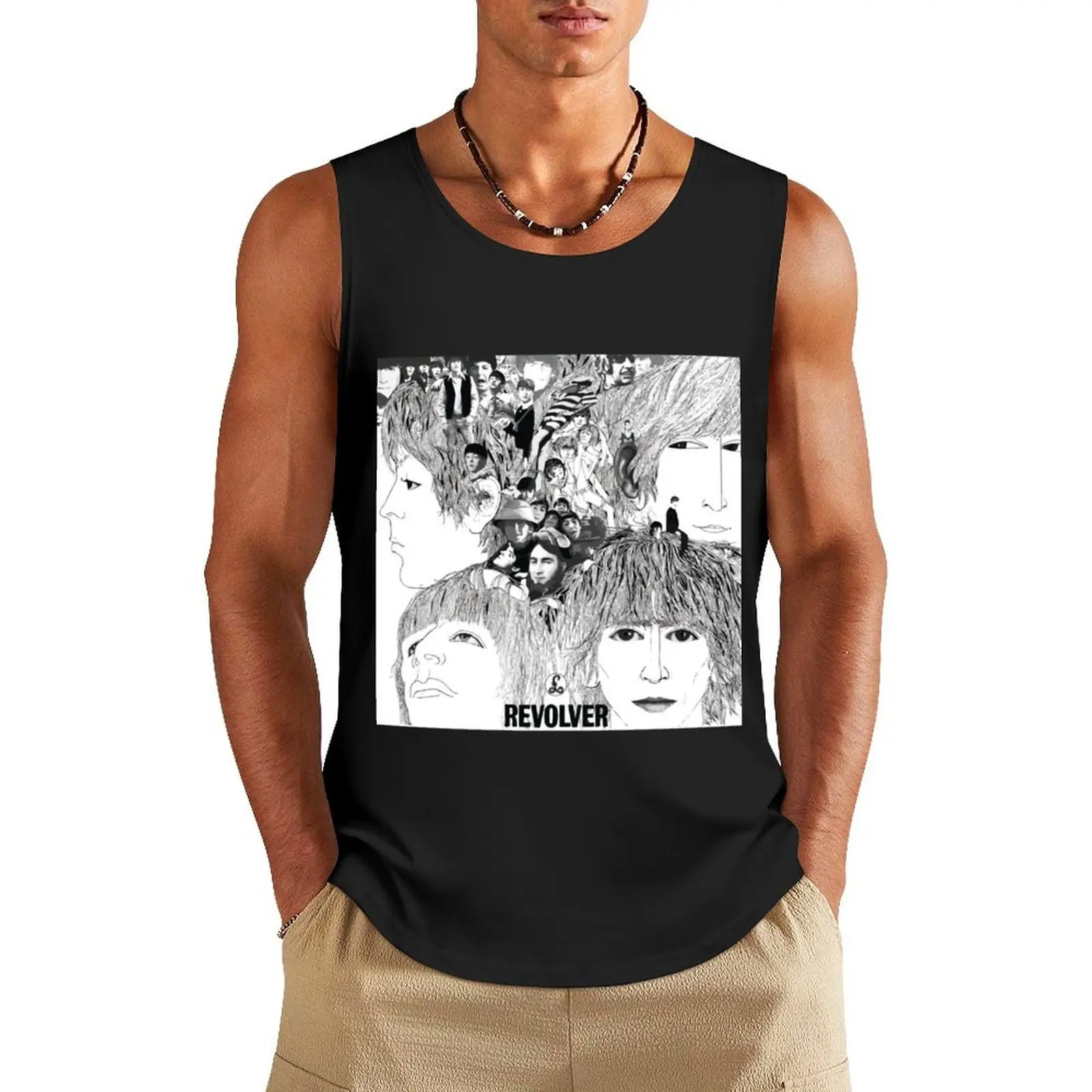 

Couverture de lalbum Revolver Tank Top sleeveless Men's sleeveless t-shirt T-shirt sports bodybuilding