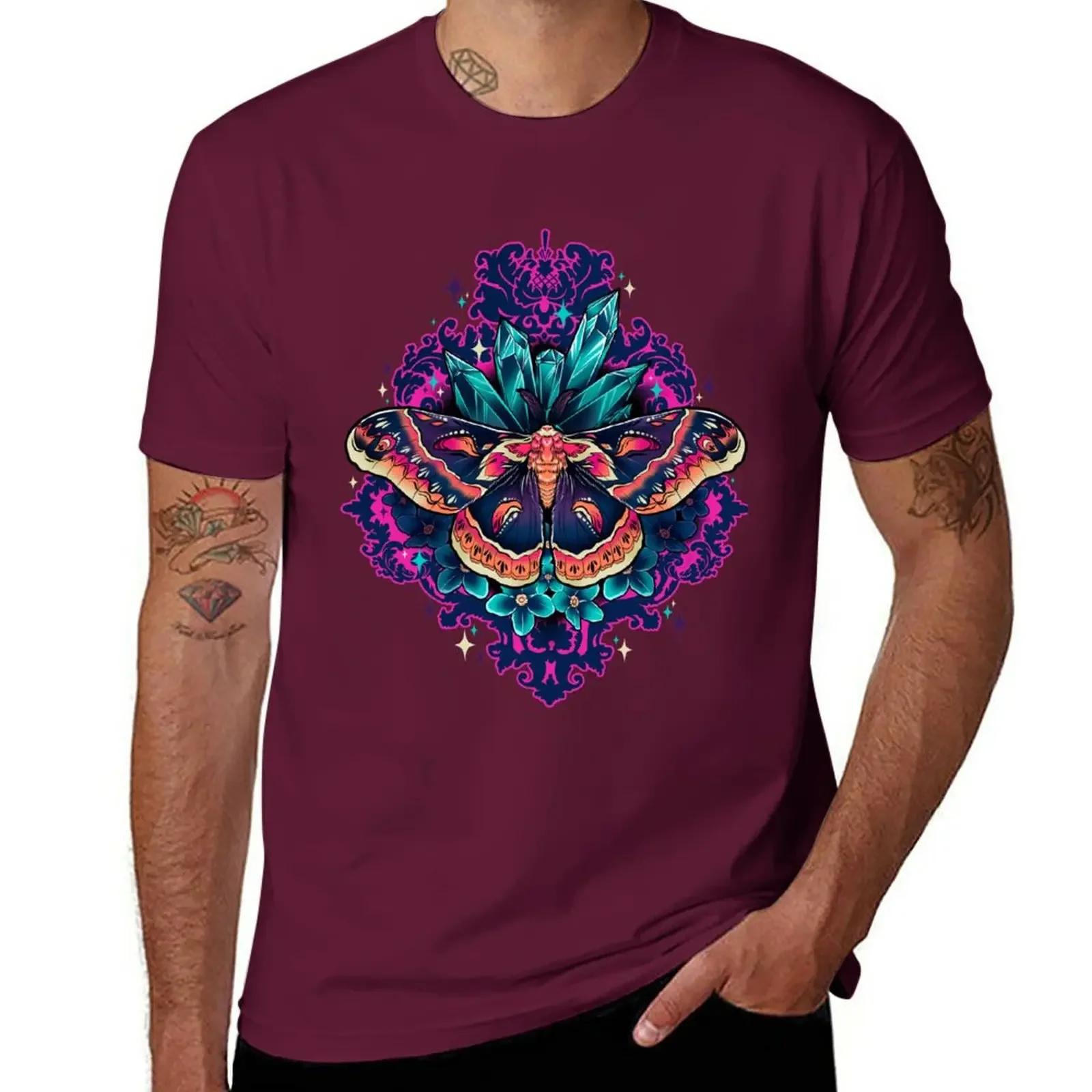 Cecropia Moth T-Shirt vintage clothes cute clothes sports fans mens clothes