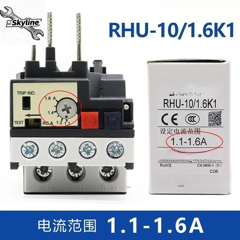 RHN-10K / RHU-10K Overload Relay, Full Specifications 5M Protection Relay