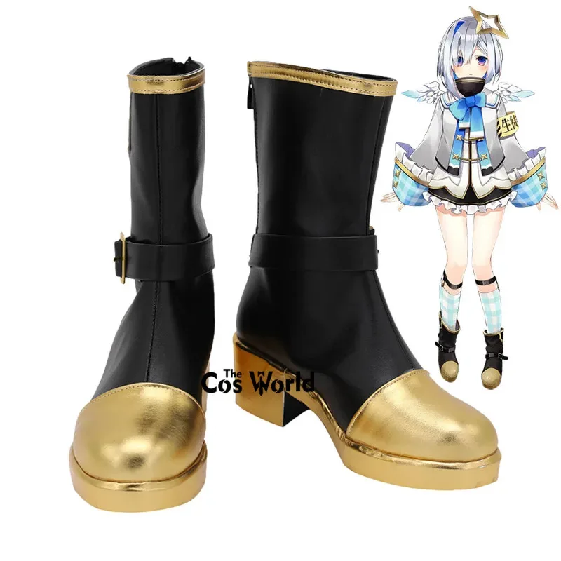 

Виртуальный YouTuber VTuber Hololive Amane Kanata, обувь для косплея в стиле аниме, ботинки