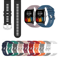 Silicone Strap For Huami Amazfit GTS2 GTS4 mini GTS3 GTS2e Neo GTS 2 3 4 2e Active Simple Candy Smart Watch Sport Band