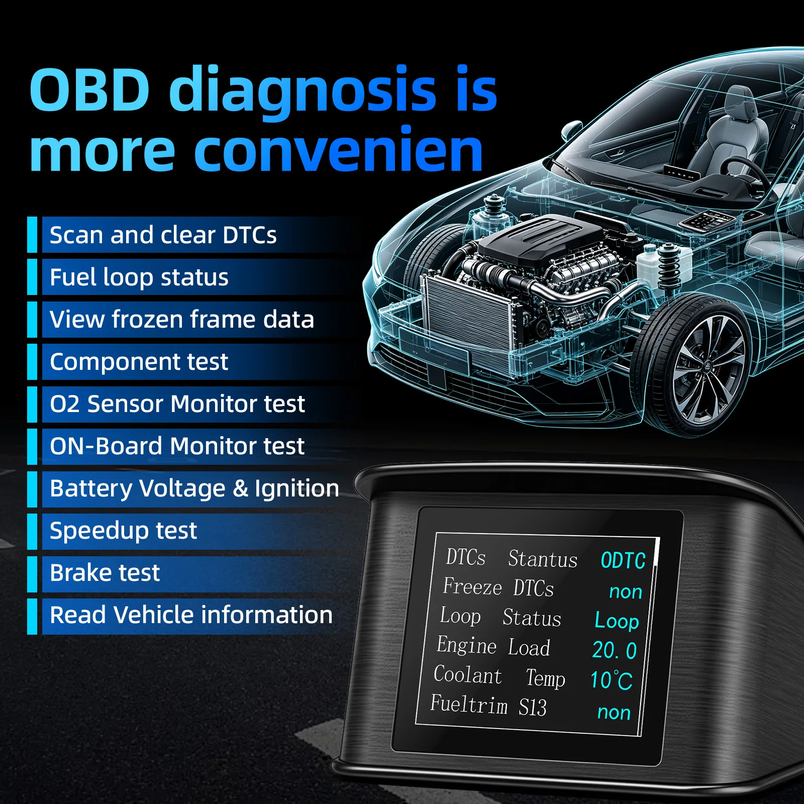 OBD2 HUD Car Head Up Display P - đánh giá và giá Obd2 Hud Speedometer Projector