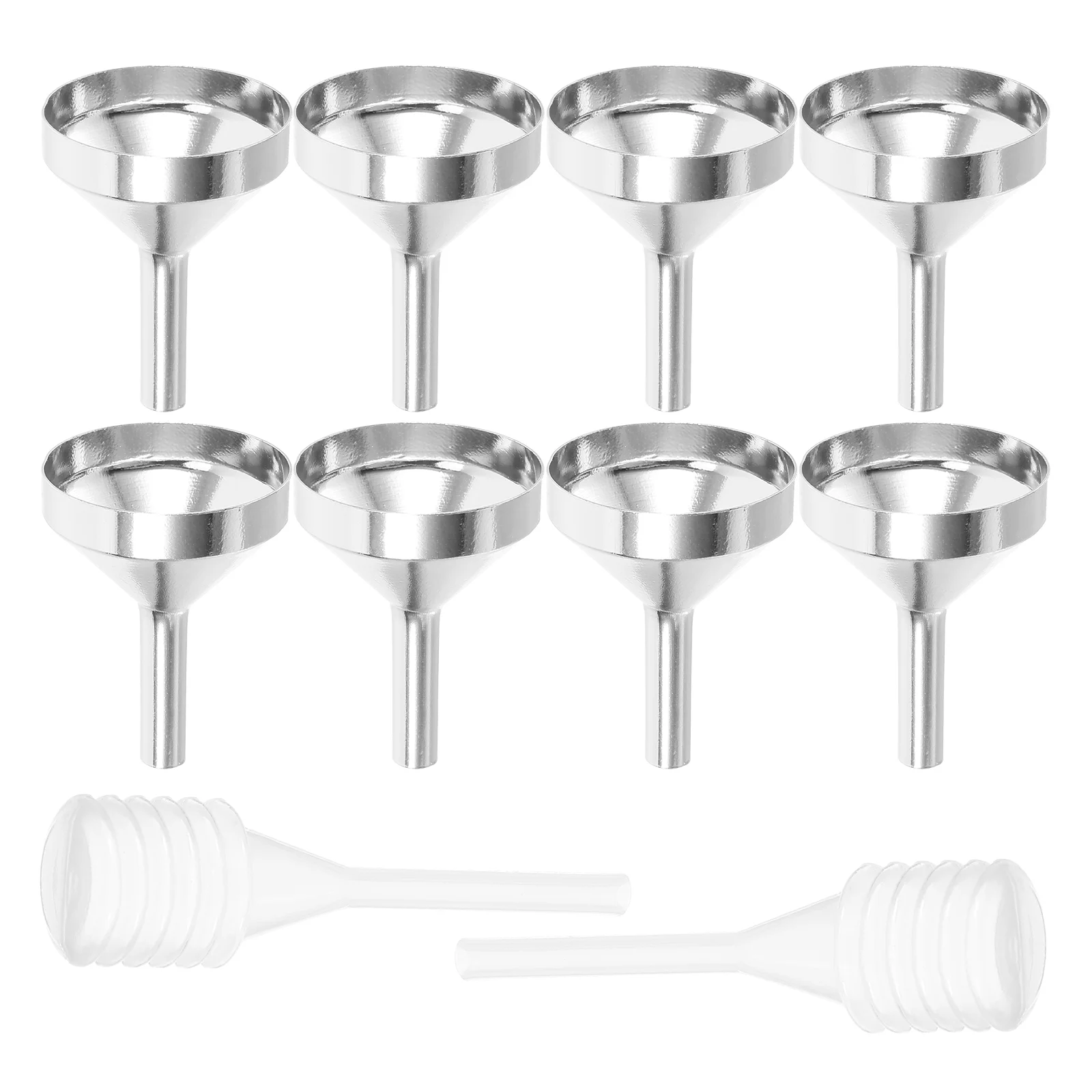 Metal Funnel Fan Tiny Funnels for Filling Small Bottles Mini Perfume Making Kit