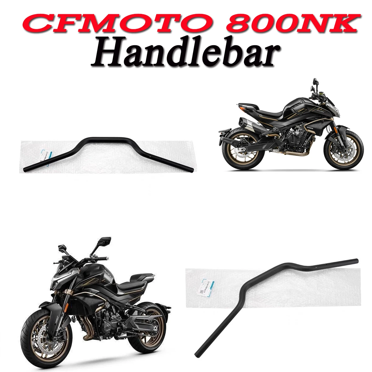 

Motorcycle Original handlebars directional handlebars dragon head sticks handlebars steering tubes Fit For CFMOTO 800NK NK800