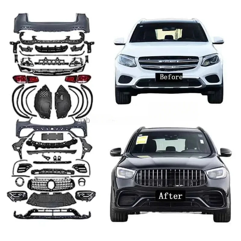 

Automotive parts body kits GLC upgr GLC63 rear bumper front bumper X253 car bumper