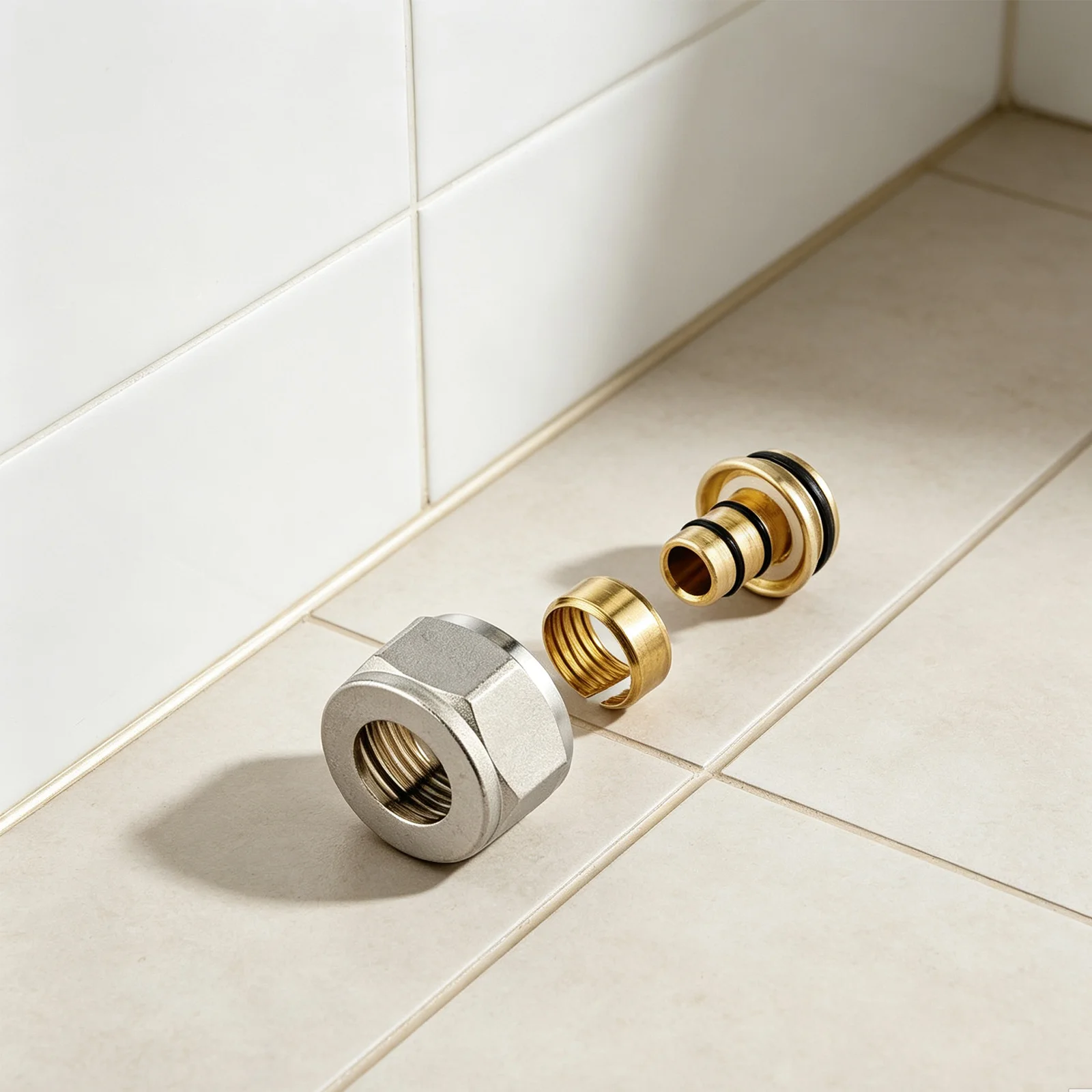 Waterproof Manifold Fittings Nickel-Plated Connectors As Shown In The Figure 16mm Connectors Leak-Free Operation