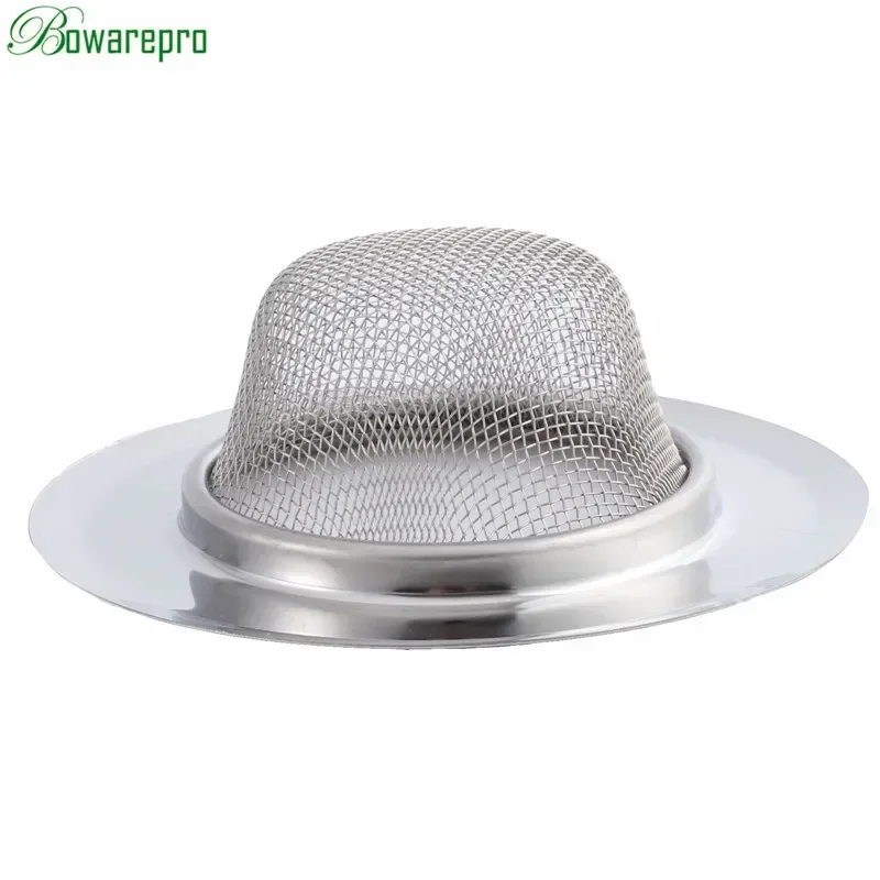 Bowarepro-filtro de ralo para chuveiro, 11/9/7cm, aço, para banheira, apanhador, rolha, filtro, armadilha de metal, pia, banheiro