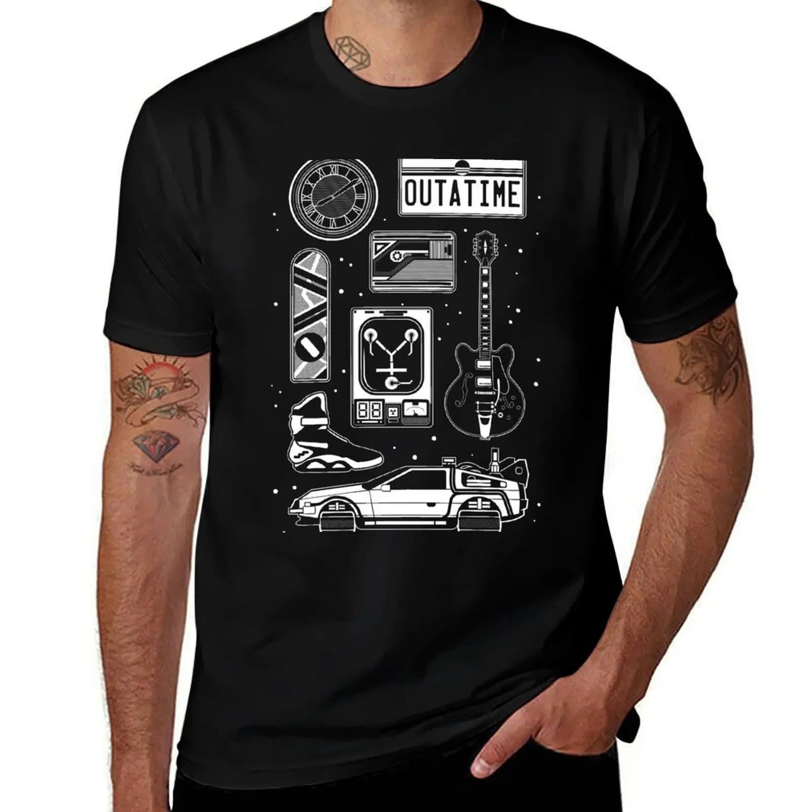 

BTTF Icon Set T-Shirt man t shirts cotton graphic t shirts for man man t shirt graphic T-Shirt