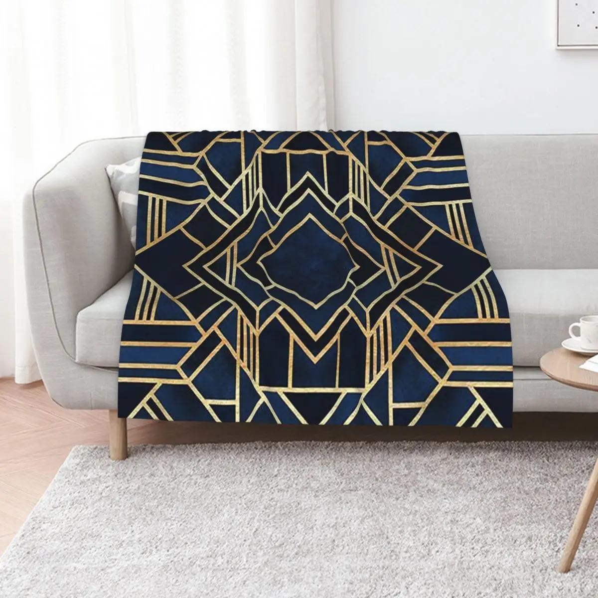 

Art Deco Throw Blanket for babies cosplay anime for sofa Decorative Sofa Blankets