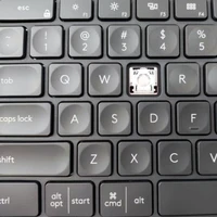 Tapa de llave de repuesto, almohadilla de goma con bisagra para teclado Logitech Craft MX gris