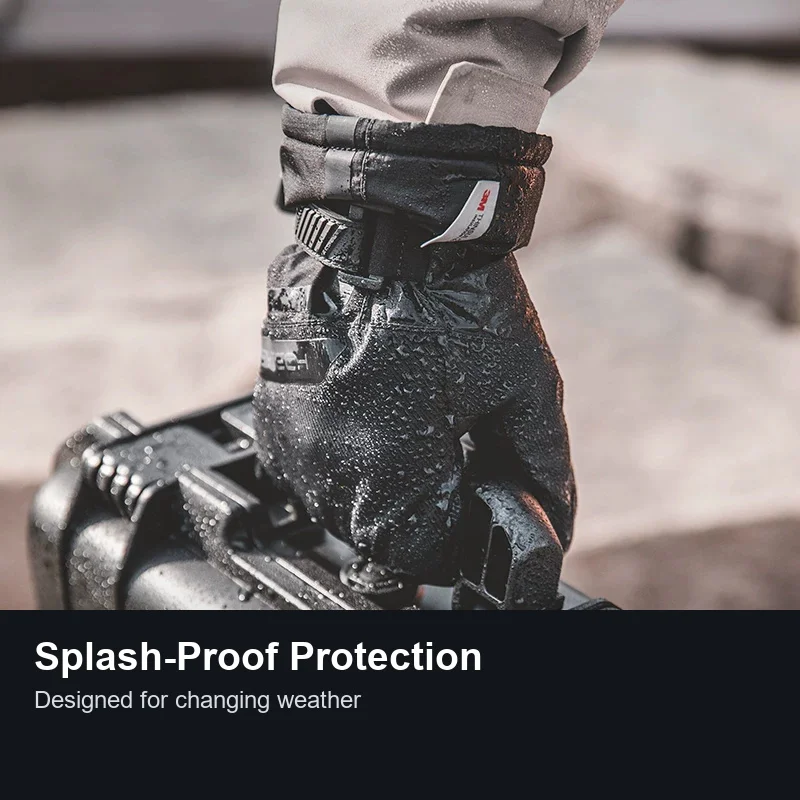 PGYTECH Professional Photography Gloves Level 4 Splash-Proof 3-Finger Magnetic Flip Touchscreen Windproof Winter Camera Gloves - view 5