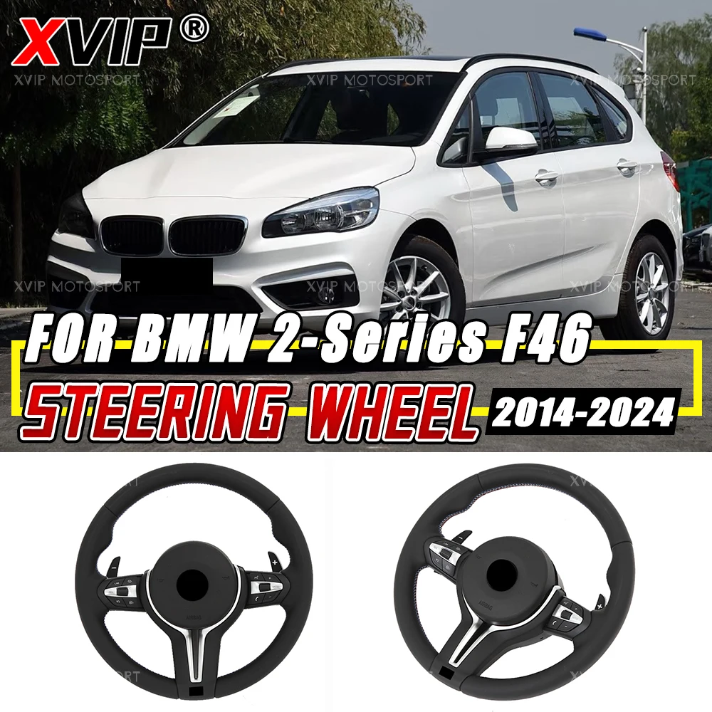 

XVIP Nappa Leather M3 Steering Wheels For BMW 2-Series F46 14-24 F20 F40 F23 F44 F30 F36 F39 F25 F26 F15 F16 F87 F80 F82 F85 F86