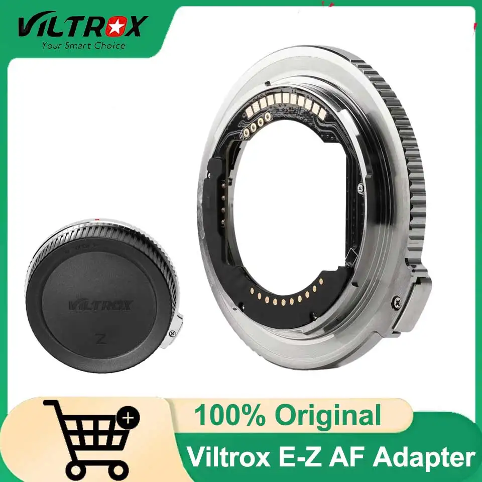 

Адаптер для объективов Viltrox E-Z AF с автофокусом, кольцо крепления объектива, полнокадровый, для объективов Sony E-mount на камеры Nikon Z-mount Z5 Z50 Z6