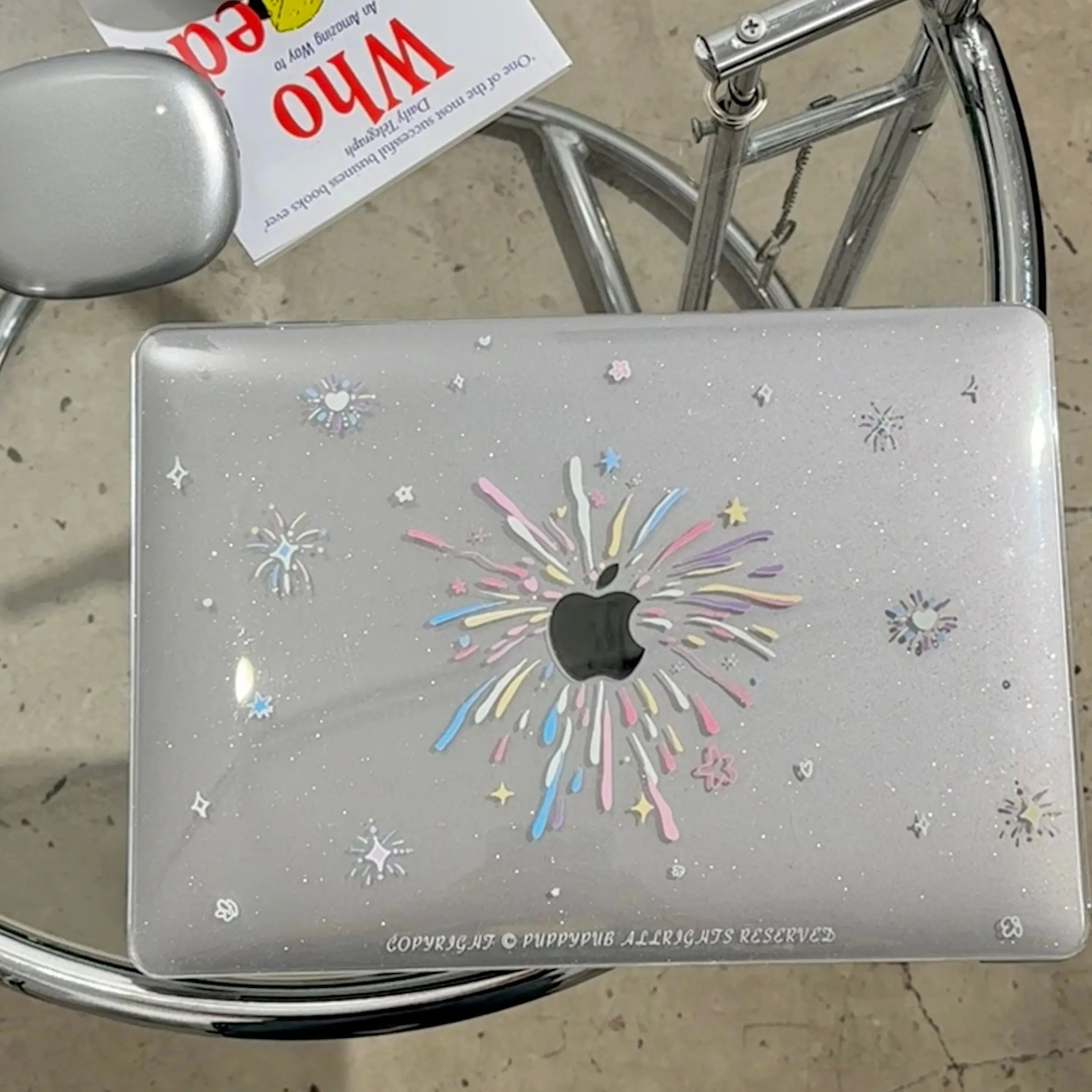 Y2K Korean Ins Glitter Shining Laptop Case For Macbook Air 13.6 M4 NEO 15 M3 Hard Cover For Mac Book Pro 13 M1 M2 14 M4 M5 16