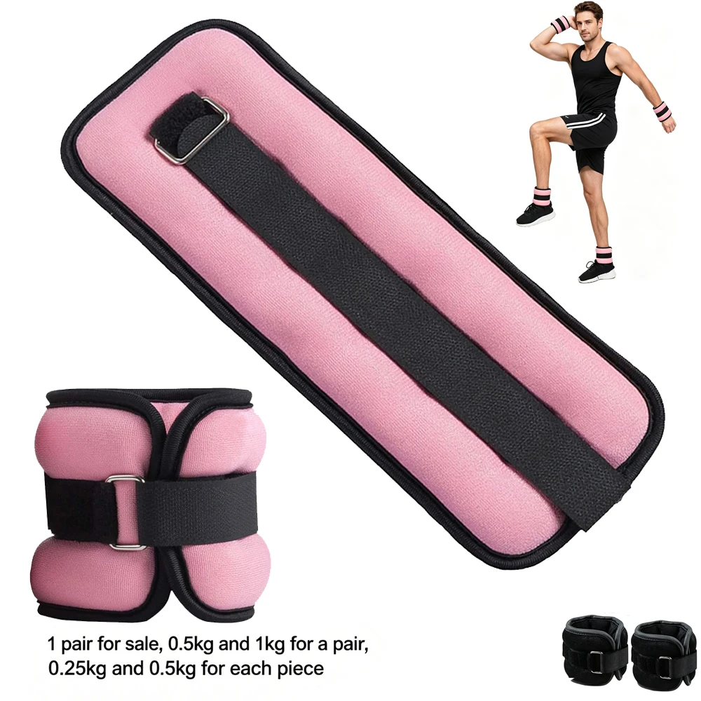 1 คู่ของน้ำหนักข้อเท้าปรับระดั - Pilates Ankle Strap บทวิจารณ์และราคา