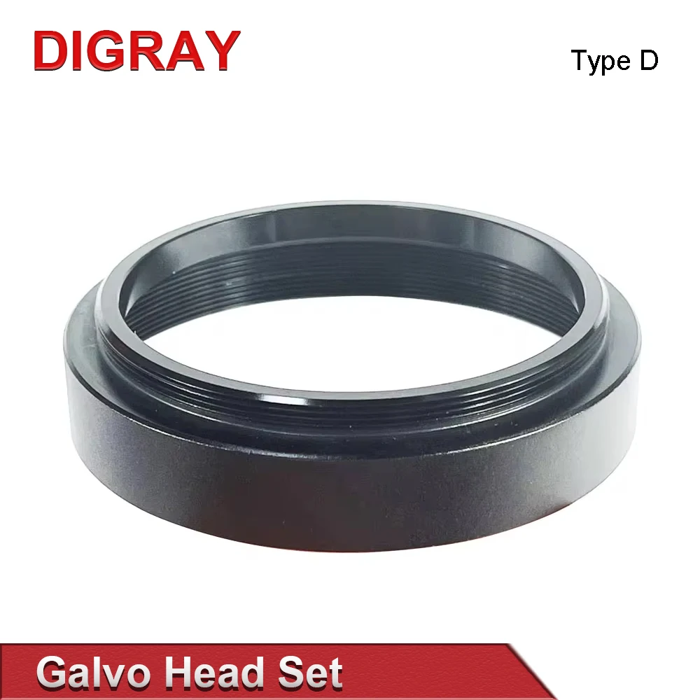 DIGRAY Scan Lens Adapter Ring M79/M67 Change to M85 Extend Ring Width 15mm 18mm 28mm 32mm for Laser Marking Machine