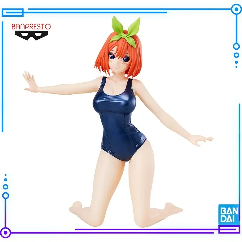 Bandai Original Genuine Banpresto The Quintessential Quintuplets Nakano Ichika Nino Miku Yotsuba Itsuki Anime Models Toy Figures