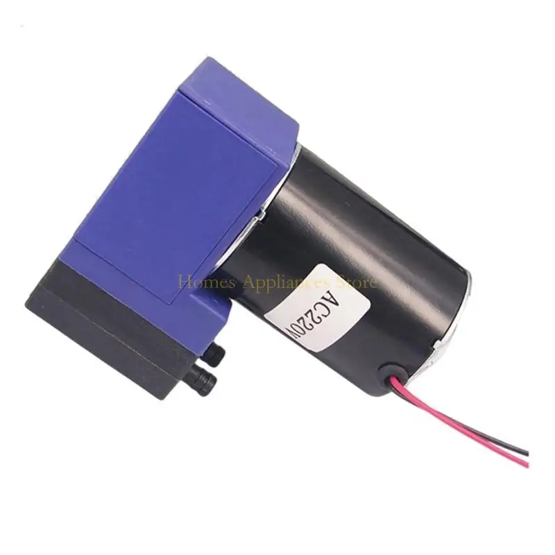 D0AB Portable Brush Piston Oilless Miniature Vacuum Low Noise for Model Making Craftsmanship Camping Fishing Gear