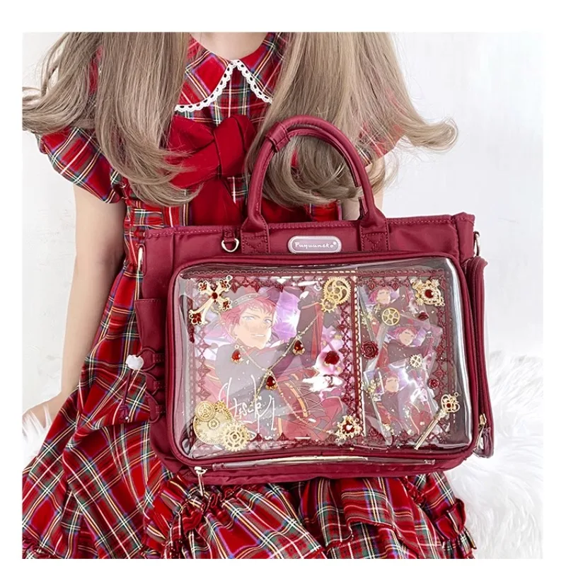 جديد أنيق ضمادة عرض حقائب اليد Ita حقيبة الفتيات عالية السعة النايلون حقائب كروسبودي المرأة جودة دمية حقيبة SUмка Bolsos