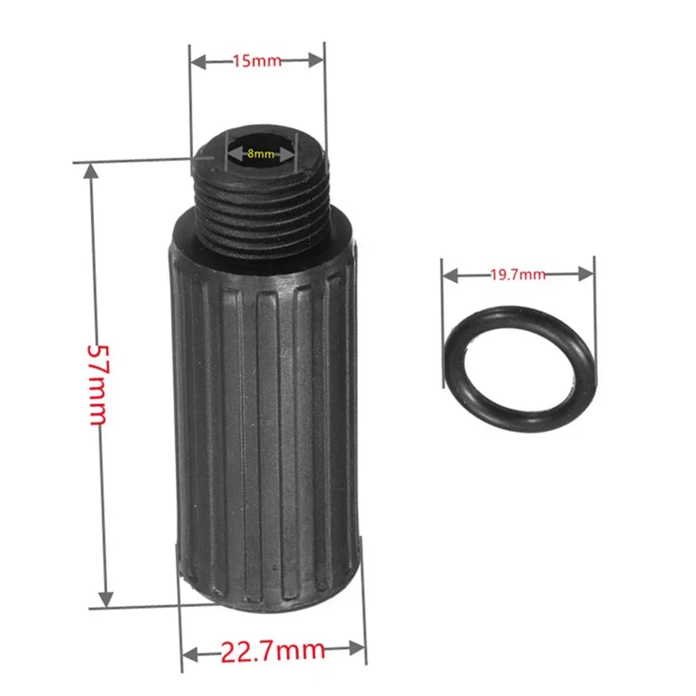 2pcs Oil Hat Plug Gasket Seals Breathing Rod Vent Pump Air Compressor Breather Accessories Pneumatic Parts Fittings 15.5mm