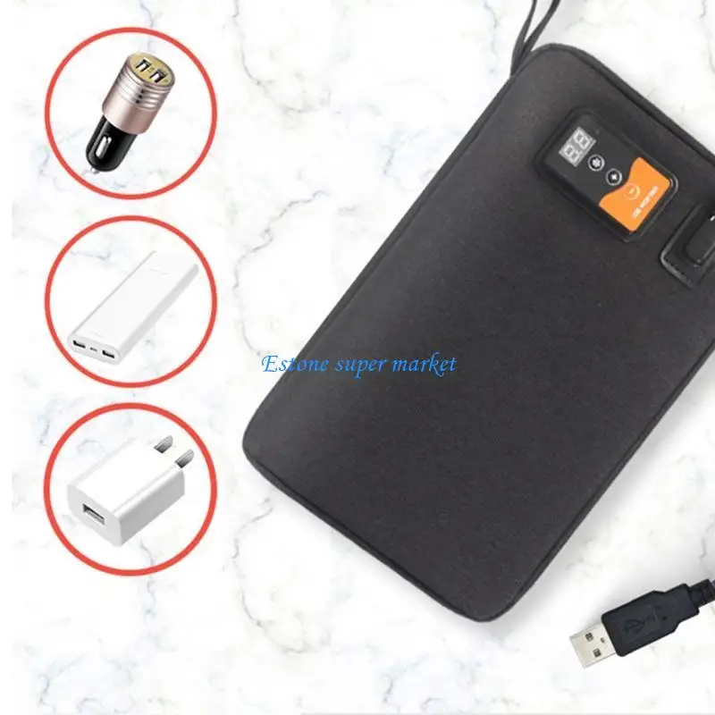 090b портативный для интеллектуального дисплея USB Wipe Wamer отогреть нагреватель досадера влажного полотенец для