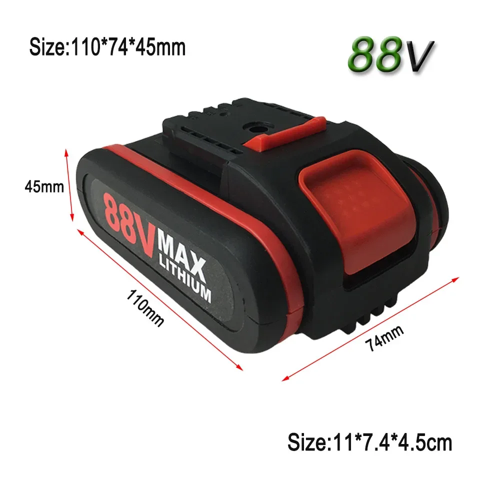 88V 3000mAh high-Power Li-ion Battery For Worx  Electric Tools And Chainsaws With charger