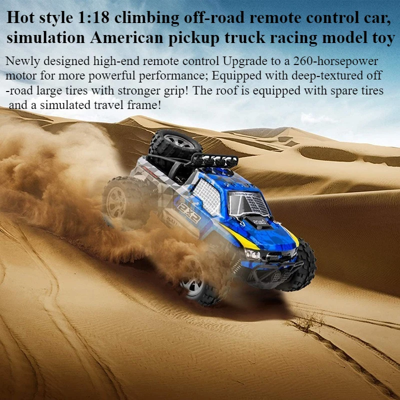 Cooles Spielzeugauto, lustiges Geschenk, Kawaii 1:18, kletterndes Offroad-Rc-Autos, ferngesteuertes Auto-Spielzeug, Rc-Truck-Spielzeug für Jungen, Monster-Truck