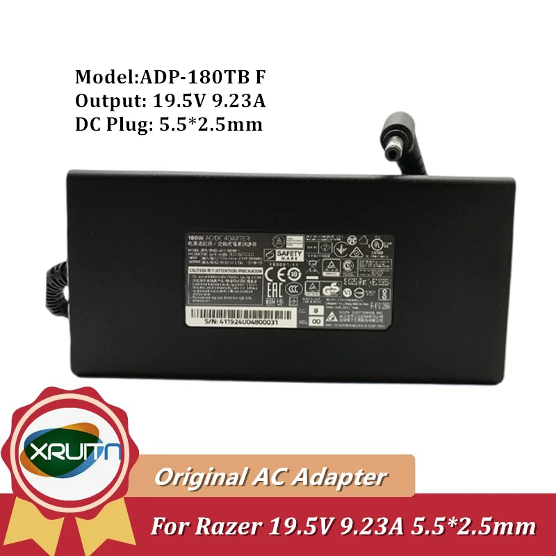 

Новинка, оригинальное быстрое зарядное устройство 19,5 в 180 а 2011 Вт, адаптер переменного тока для ноутбука RAZER Blade RZ09 14 15 Blade Pro 17 2017-