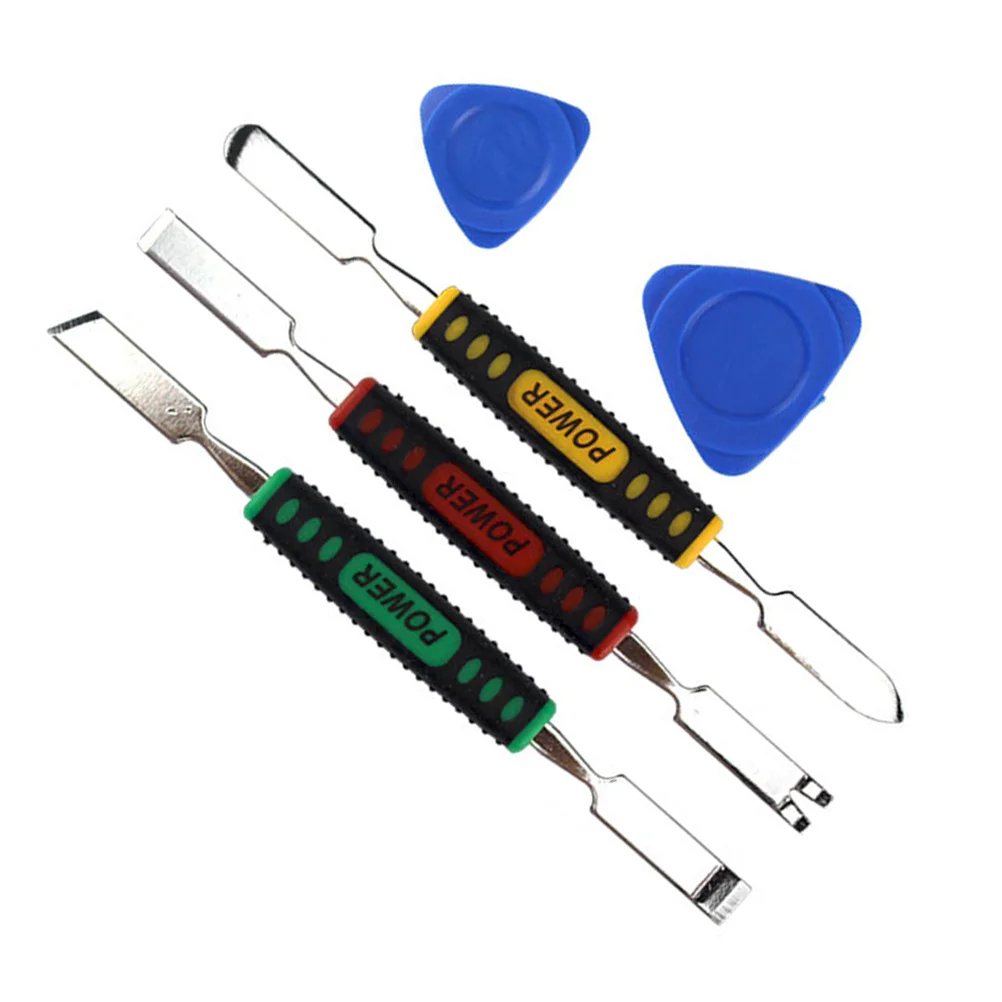 

Stainless Steel Mobile Crowbar Set For Tablet Laptop Digital Devices Durable Prying Bar Multi-Head Design Glue