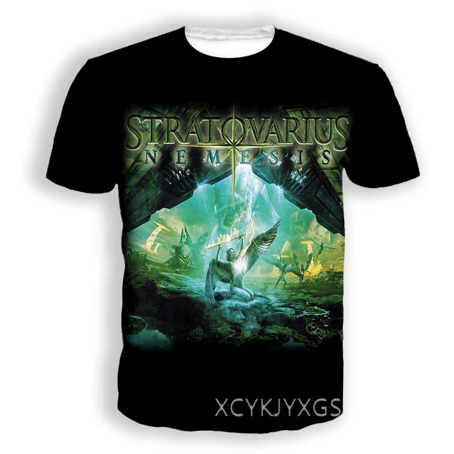 phechion Stratovarius 3D Print Men T Shirt Hip Hop Women T Shirt Unisex Fashion Clothing Suppliers for Drop Shipper A252