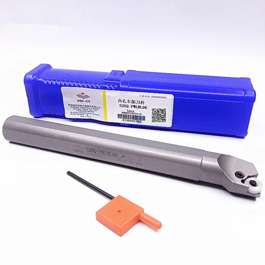 

S20Q-PWLNR06/S20Q-PWLNL06/S20Q-PWLNR08/S20S-PWLNR08 ZCC.CT Inner hole turning tool Internal Turning Tool For WN** inserts