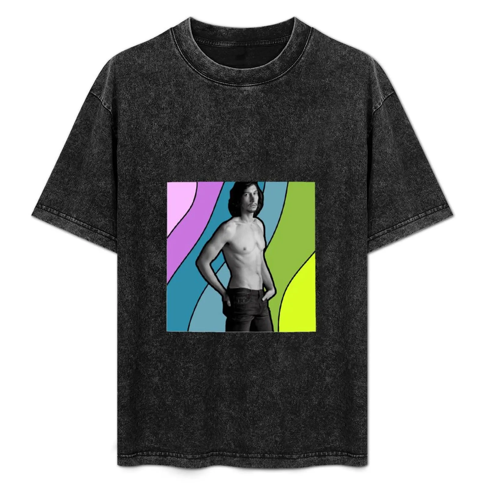 

Adam Driver T-Shirt Fashion Simple Casual Tee Shirt