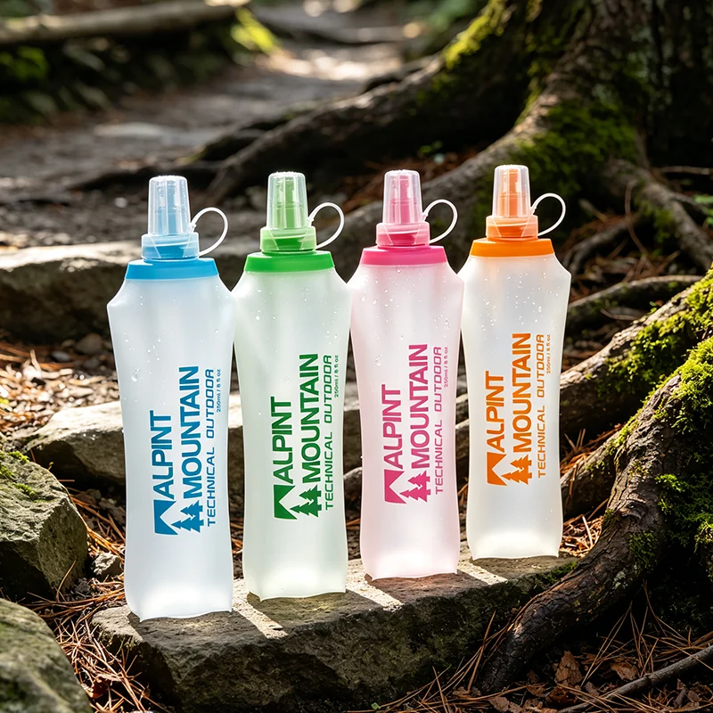 Hydration Vest - 500ml Weiche Flasche TPU Laufwasserflasche Zusammenklappbar