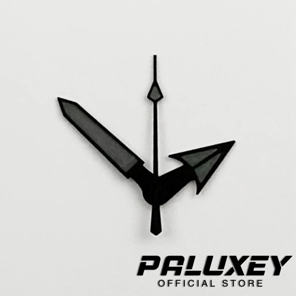 Black Gray C3 Green Luminous Hand 007 009 Case Hands NH36 Hands SKX Watch Hands For NH35 4R35 7S Movement Men Watch Case Parts