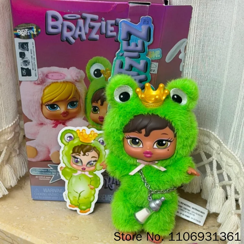 Muñeca de Peluche Bratz New Bratziez, Juguete de Moda Kawaii, Caja Sorpresa Original, Caja Misteriosa Cuet, Llavero de Peluche, Regalos de Cumpleaños