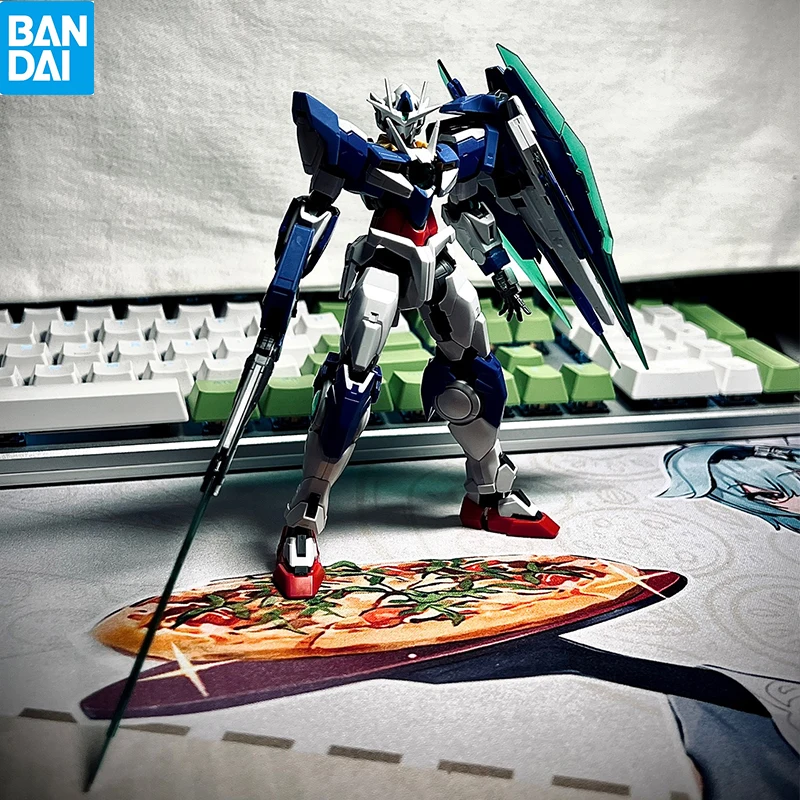 In Stock Original Bandai Anime  00qan[t]  Rg 1/144 Assembly Model Toys Action Figure Gifts Collectible Ornaments Boys