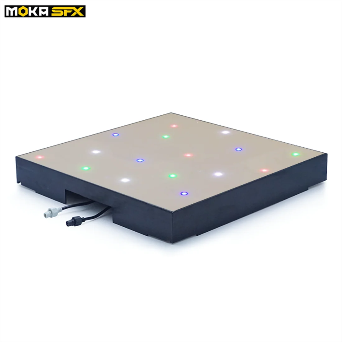 MOKA SFX Starlit LED Floor Tiles 3D Stage Lighting Floor LED Dance Floor Panel Waterproof for Nightclub Plaza SD Control