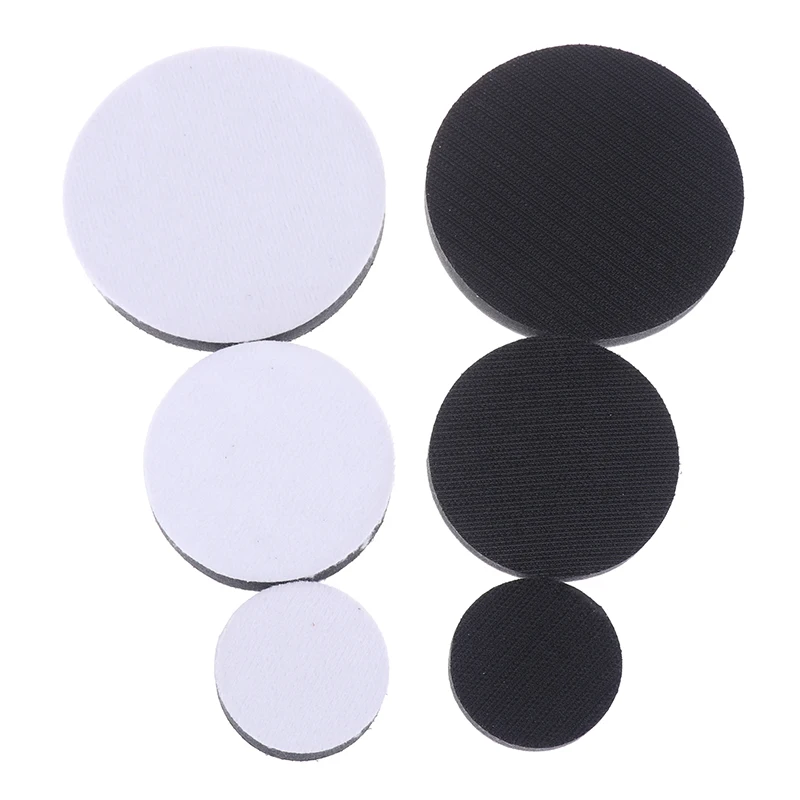 

5Pcs 2/3/5 Inch Soft Density Sponge Sanding Pads - Interface Buffer Backing Pad Polishing Cushion For Power Tools Accessories