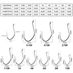 Sharp Circle Hook Mustad Hooks Japan Hook Fly Fishing Accessories Fishihook Set Fishhook Barbed Fishhook Sea Hook Fishing Hooks