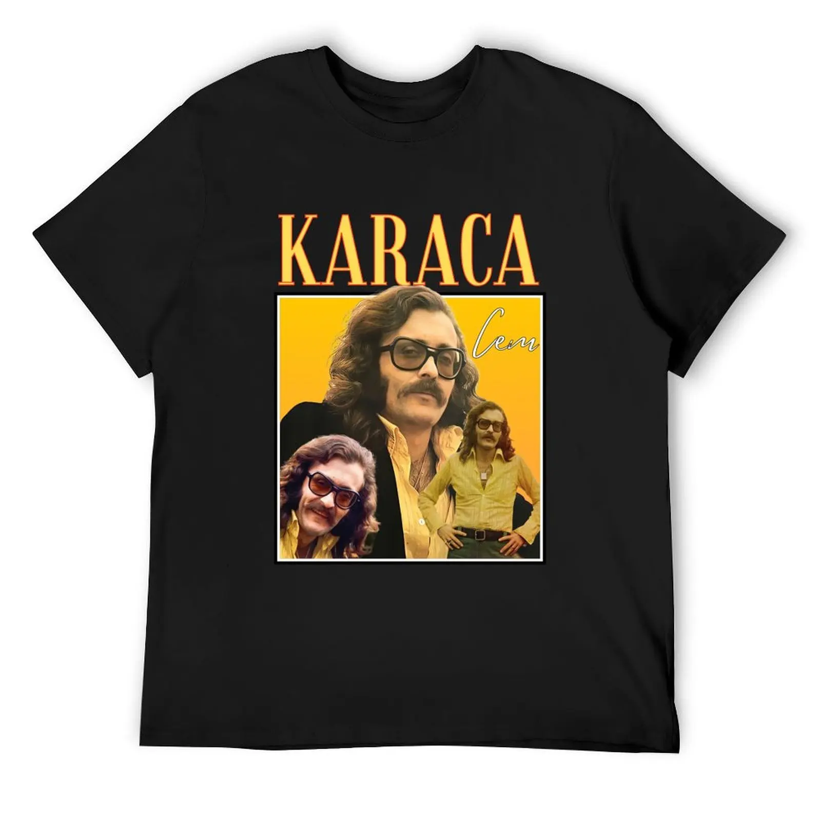 Cem Karaca Design T-Shirt man t shirt hippie clothes cheap stuff graphic t shirt vintage mens big and tall t shirts