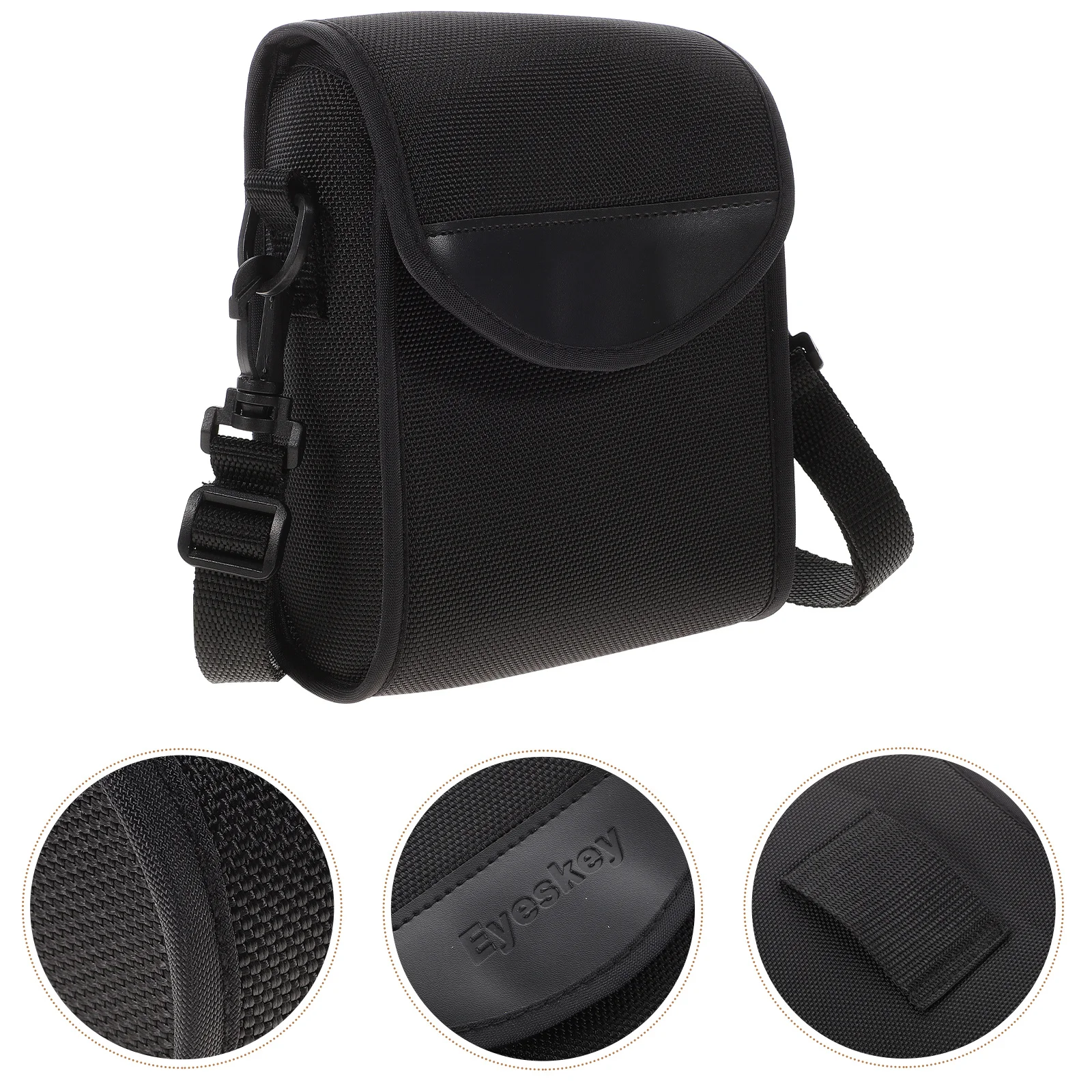 

Lightweight Black Soft Pouch Durable Stylish Telescope Storage Bag Portable Travel Organizer Bag
